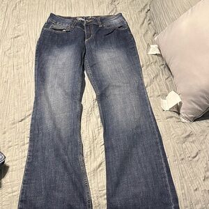 Wrangler Women's Dark Blue Boot Cut Jeans